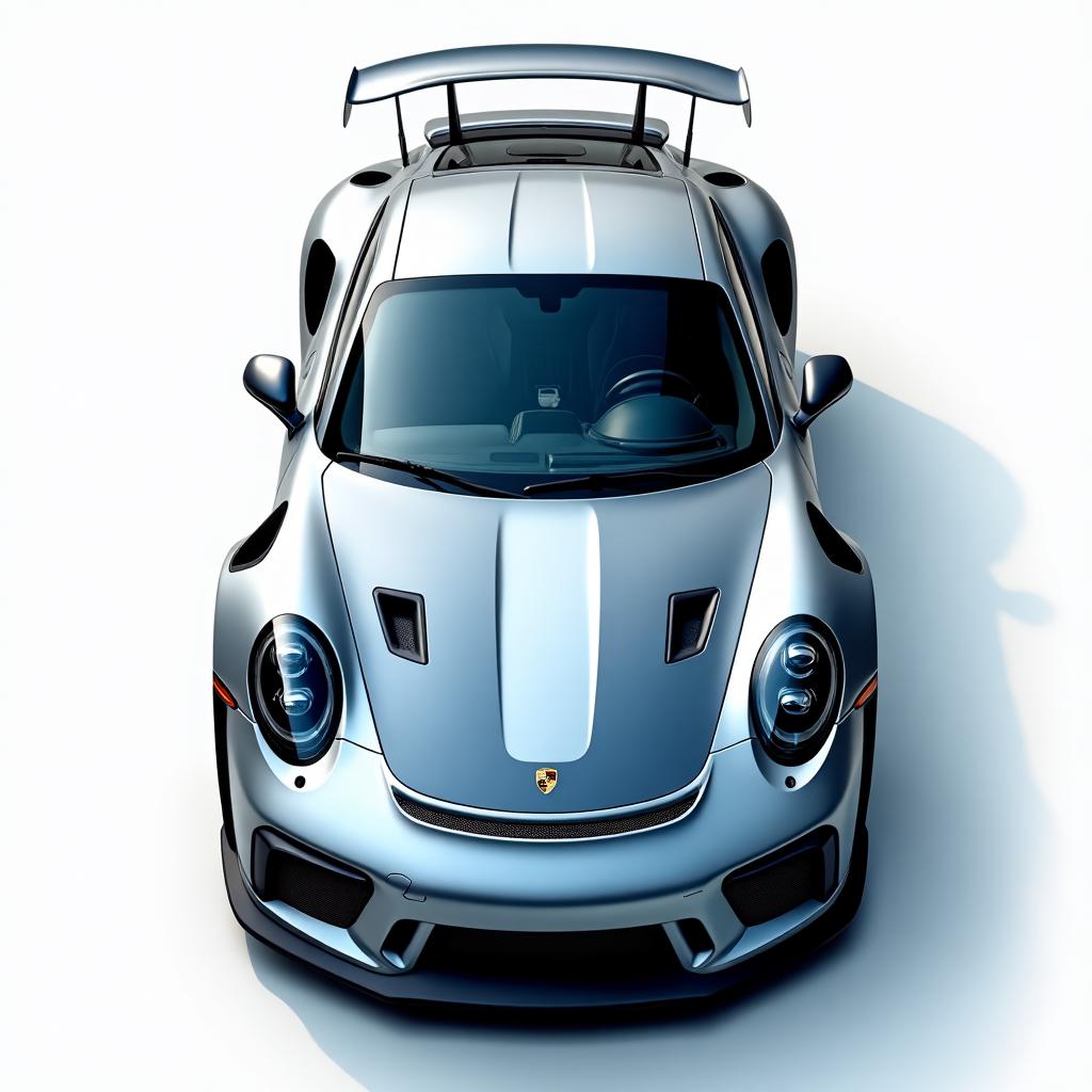 Front End Protection PPF coverage area diagram for Summerlin vehicles